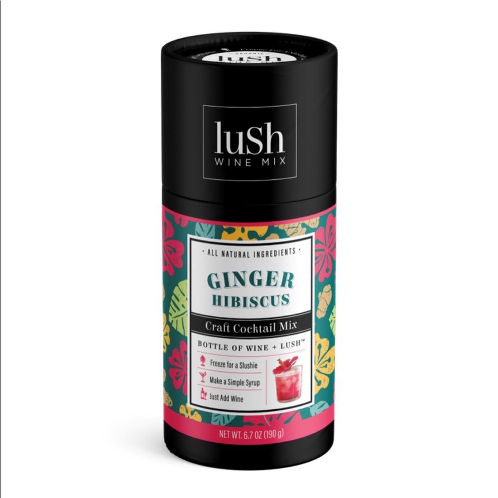 Lush WINE Slushie mix- Ginger Hibiscus